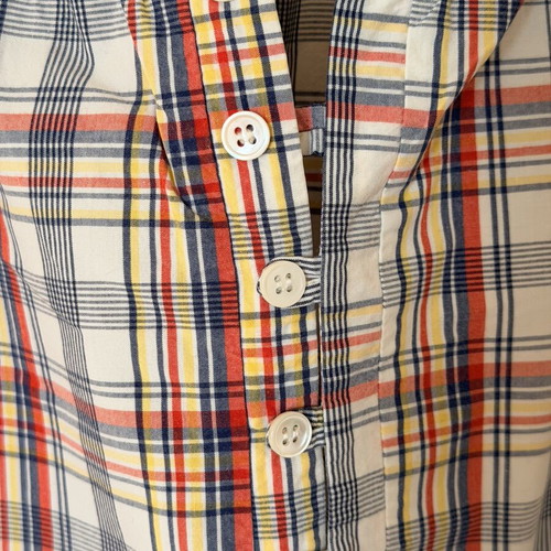 A.P.C. women's checked shirt size M like new, cotton