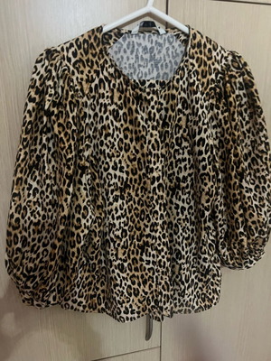 Zara leopard print set, brown