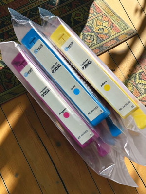 Ink cartridges 920XL set of 3 colors @work new