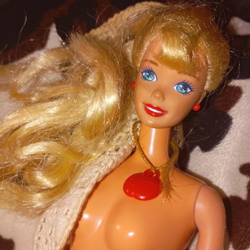 Κούκλα Barbie ρετρό Superstar face μεταχειρισμένη από τα 80s, Μαλαισία