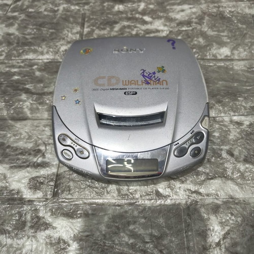 Sony CD Walkman D-E200 for parts or repair, used