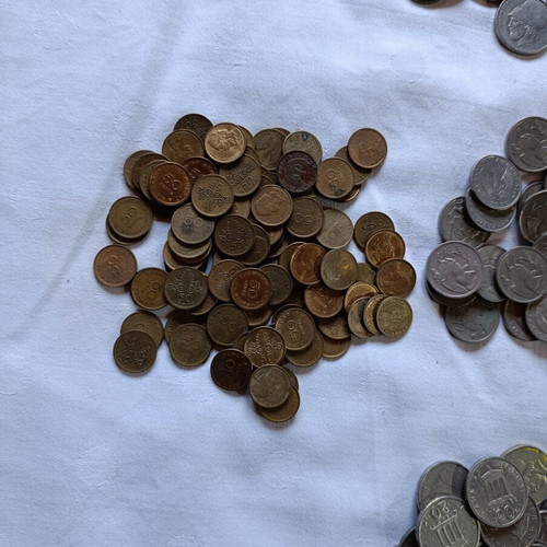 Πακέτο νομισμάτων μεταχειρισμένο, ελληνικά και λίγα ξένα