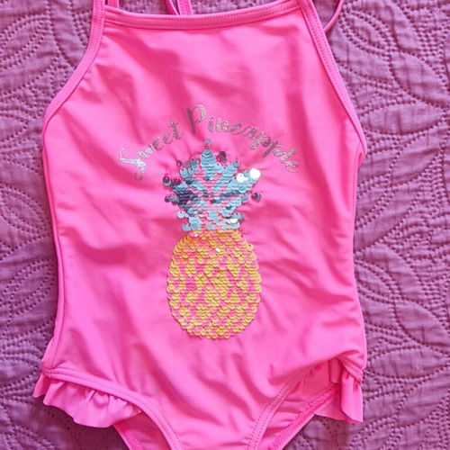 Swimsuit 92-98 cm pink for girl, like new