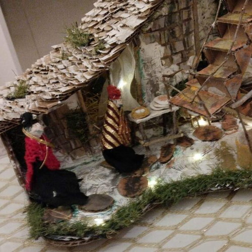 Large Nativity Scene like new DIY