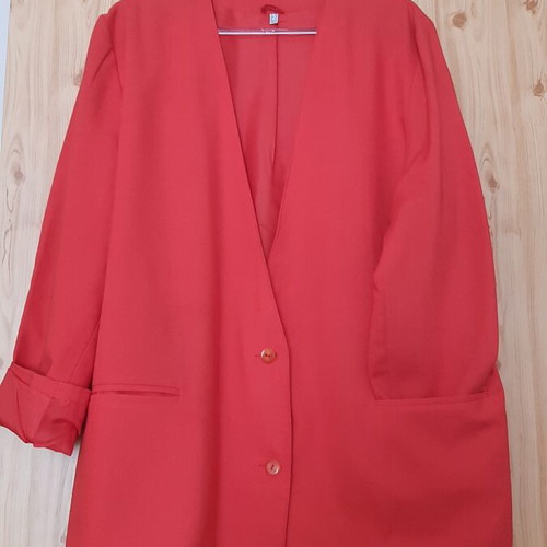 Women's Red Jacket like new, XXL size, fully lined