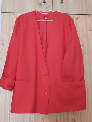 Women's Red Jacket like new, XXL size, fully lined