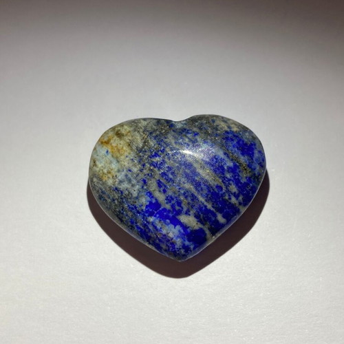 Polished Lapis Lazuli Heart AA Quality, Natural, Handmade