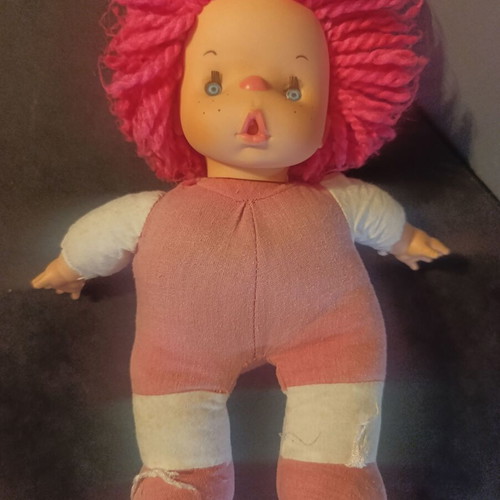 Vintage Patapouf Doll El Greco 1980s used with accessories