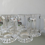 Σετ 8 συλλεκτικά ποτήρια Heineken mugs σαν καινούργιο, made in Italy