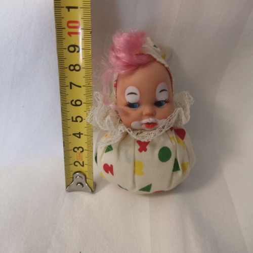 Vintage clown doll used