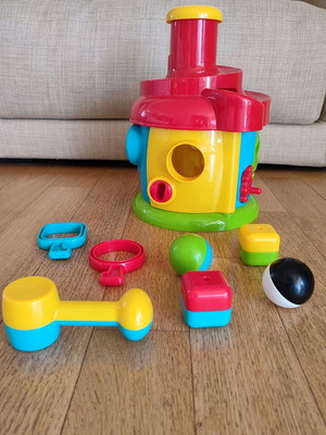 ELC shape sorting toy for ages 12-24 months in excellent condition