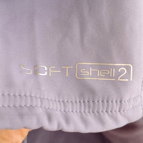 K-Way Mira Softshell Jacket used, size S, lavender