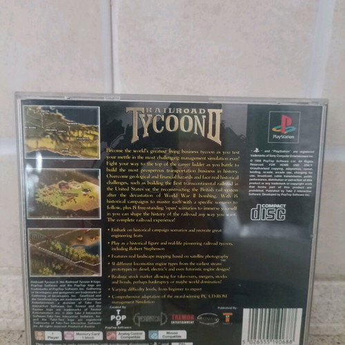 Railroad Tycoon 2 PlayStation 1 game like new