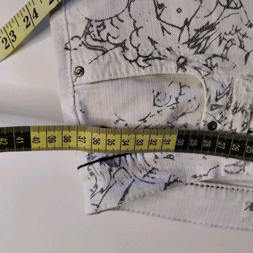 Miss Sixty women's slim white low-rise jeans like new, size S