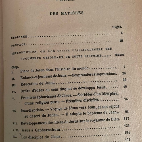 E. Renan Vie de Jesus μεταχειρισμένο βιβλίο δερματόδετο 1915