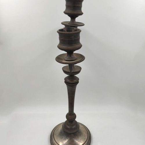 Christofle silver-plated candelabra used