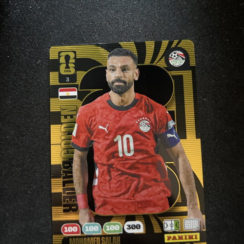 Golden Baller Salah Panini sticker new