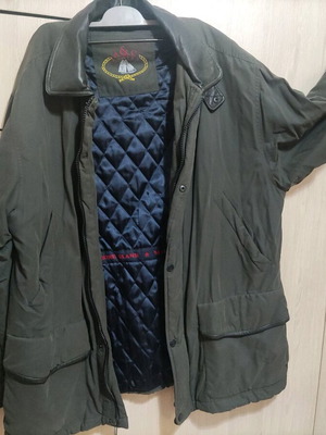 Marine Island men's jacket size XL dark gray