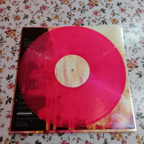 Lantlos Melting Sun gatefold pink vinyl like new metal album