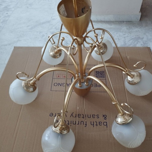 Italian chandelier used with 7 E14 bulbs