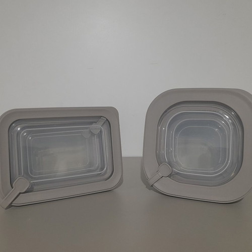 Food Storage Bowl Set 6 Pieces New, Rectangular and Square Containers