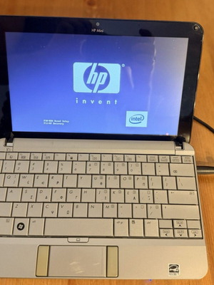 HP Mini 2140 netbook used, fully functional, no OS included