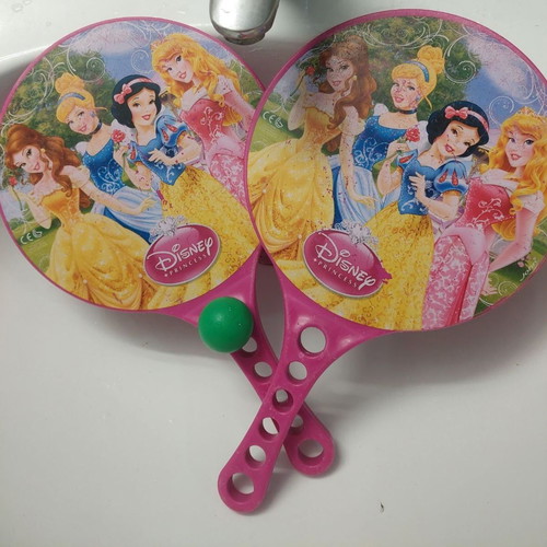 Disney Princess racket set used with ball for beach