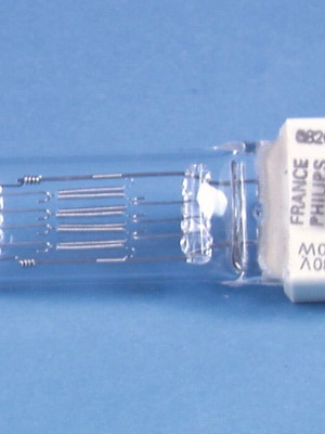 Philips 6820P 230V 500W GY-9.5 3000K lamp like new