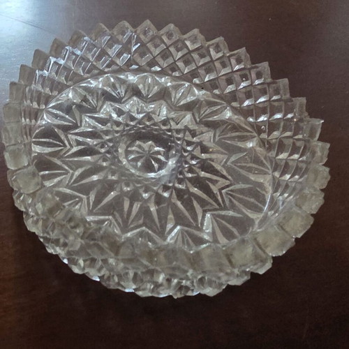 Ashtray like new, glass