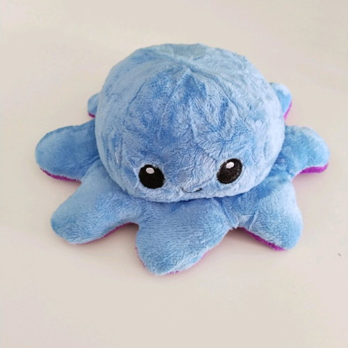 Reversible plush octopus like new