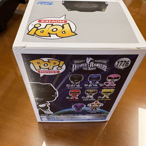 Funko Pop! Power Rangers 1776 Black Ranger like new