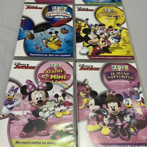 Disney children's DVDs used, dubbed
