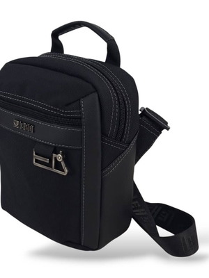 Leastat 9313 shoulder and hand bag black new
