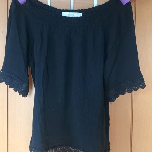 Fransa Smile Blouse black, like new, size S