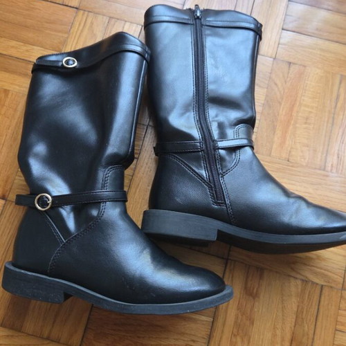 Zara Kids black boots size 30