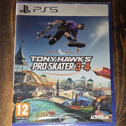 Tony Hawk Pro Skater 3 & 4 sealed PS5 game
