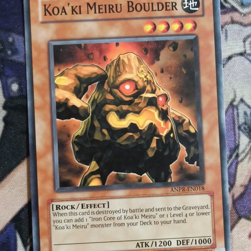 Koaki Meiru Boulder Effect Monster κάρτα σαν καινούργιο