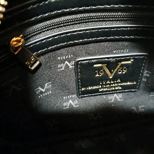 Versace 1969 shoulder bag black like new leatherette