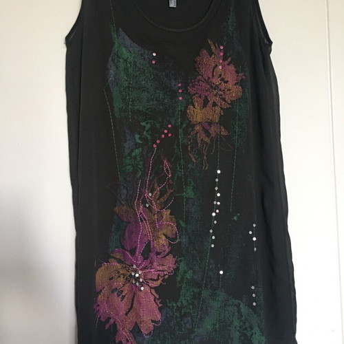 Bandolera dress new, size L