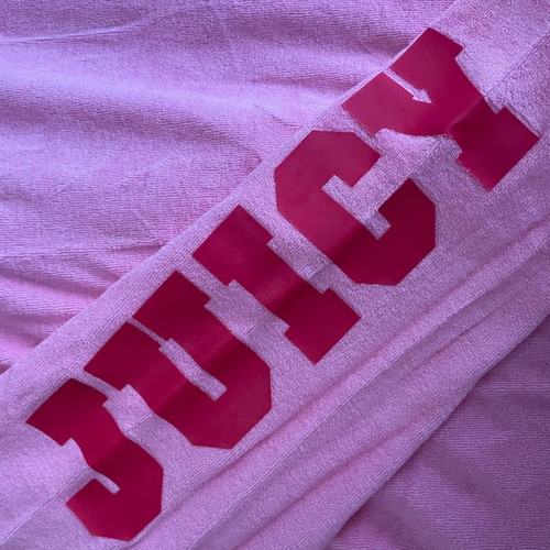Juicy Couture terry jacket used, pink, size M
