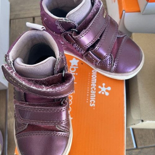 Geox Winter First Step Shoes for Girls Size 20, leather