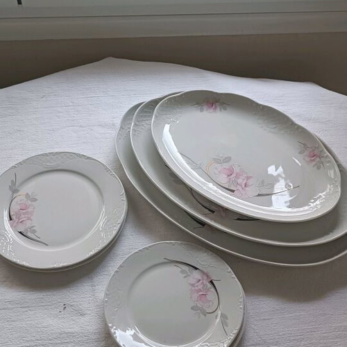 Vintage porcelain dish set Ionian like new
