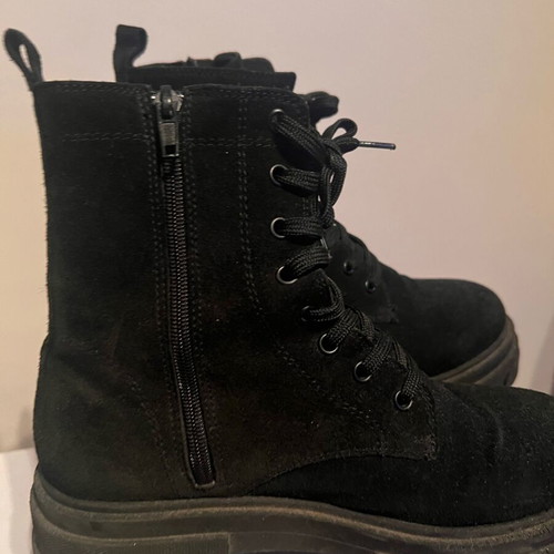 Envie Shoes leather suede boots like new, size 38, black