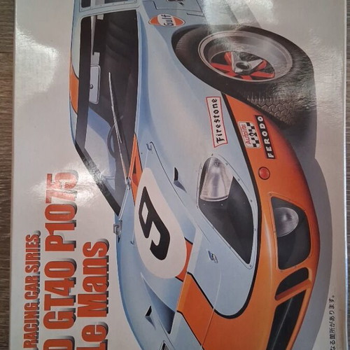 Fujimi Ford GT40 P1075 '68 Le Mans plastic model 1/24 scale