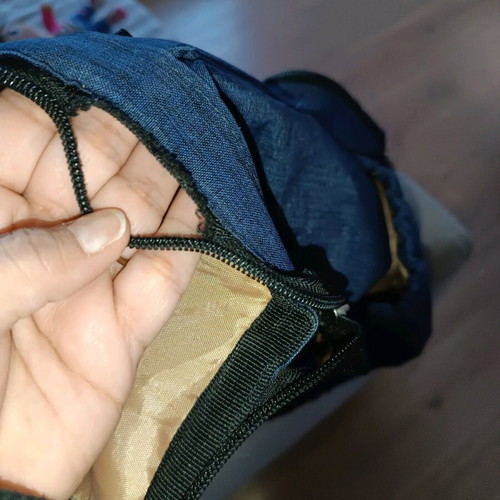 Chipolino backpack diaper bag used, navy blue
