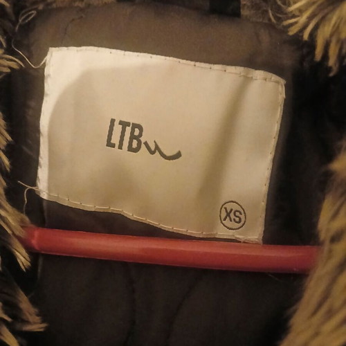 Ltb Khaki Parka like new, size XS/Small with removable lining
