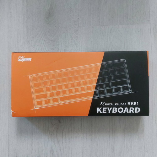RK Royal Kludge RK61 mechanical gaming keyboard new, 60% RGB, hot-swap, wireless