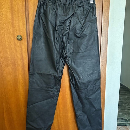 Moutaki faux leather pants like new, black, size S