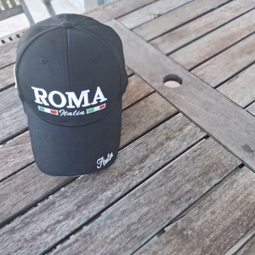 Roma Italia cap worn new, authentic