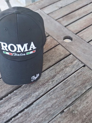 Roma Italia cap worn new, authentic